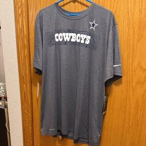 Nike Gray Cowboys Short Sleeve Tee